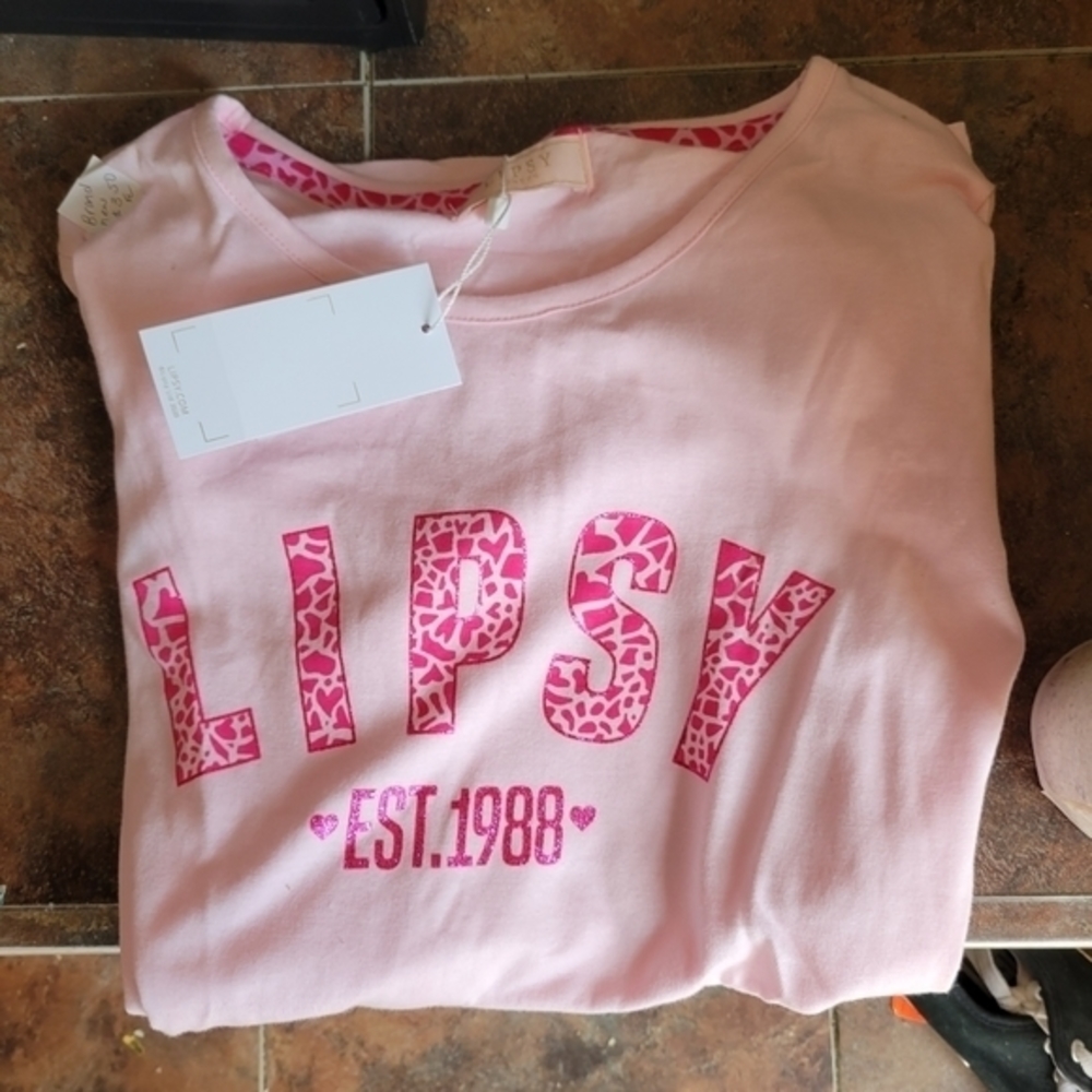 Avon Lipsy size‎ M pj's pajamas 2 piece NWT